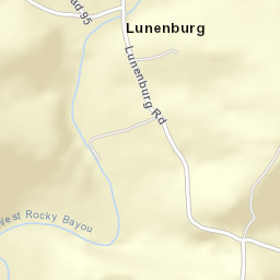 Lunenburg Arkansas Street Map