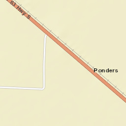 Ponders Arkansas Street Map