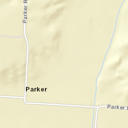 Parker Tennessee Street Map