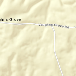 Vaughns Grove Tennessee Street Map