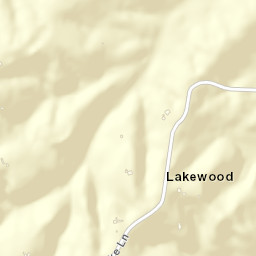 Lakewood Tennessee Street Map