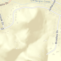 Battlewood Forest Tennessee Street Map