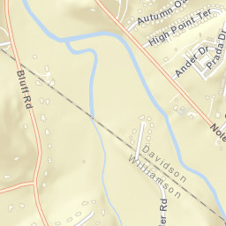 Owl Creek Tennessee Street Map