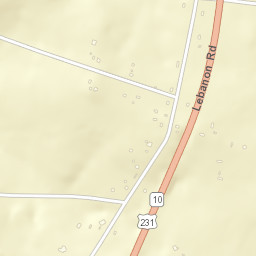 Silver Hill Tennessee Street Map