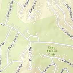 Fairfield Glade Tennessee Street Map