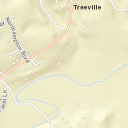 Treeville Tennessee Street Map
