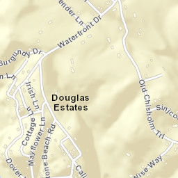 Douglas Estates Tennessee Street Map