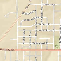 535 Oklahoma 33, Drumright, OK 74030 Street Map