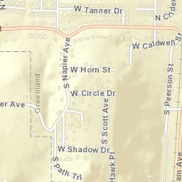 Greenland Arkansas Street Map