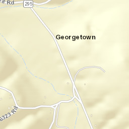 Georgetown Arkansas Street Map