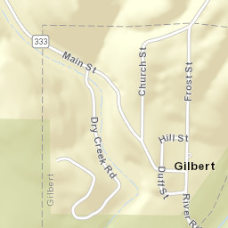 Gilbert Arkansas Street Map