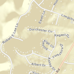 Brentwood Hills Tennessee Street Map