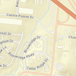 Stone Ridge Tennessee Street Map