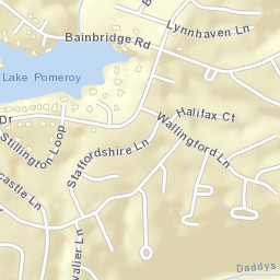 Lake Pomeroy Tennessee Street Map