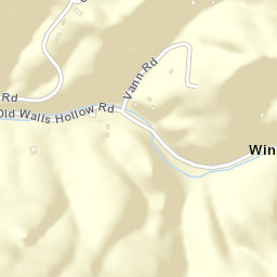 Winslow Tennessee Street Map