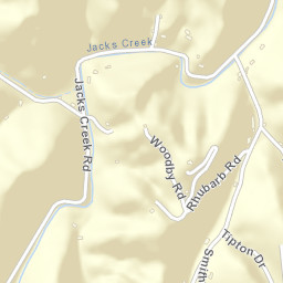 8359 Jack's Creek Road, Burnsville, NC Street Map