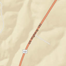 US-183 Taloga OK 73667 USA Street Map