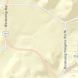 Chalklevel Tennessee Street Map