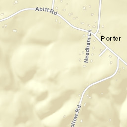 Porter Tennessee Street Map