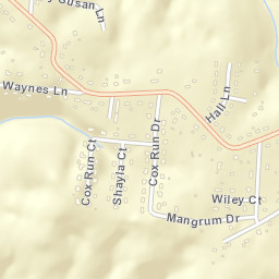 7326 Cox Run Ct, Fairview, TN 37062, USA Street Map