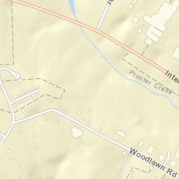 Woodlawn Tennessee Street Map