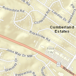 5940-6126 John May Dr, Knoxville Street Map