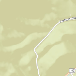 Pine Spring Tennessee Street Map