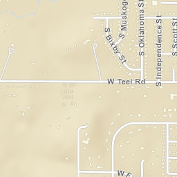 1924 S Scott St Sapulpa Oklahoma Street Map