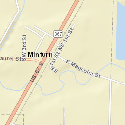 Minturn Arkansas Street Map