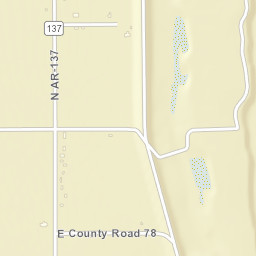 Huffman Arkansas Street Map