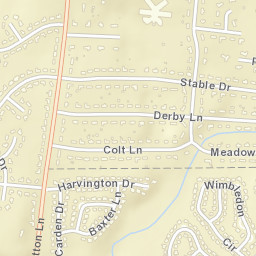 Walnut Acres Tennessee Street Map