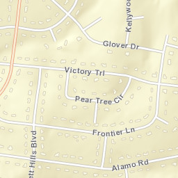 Crockett Cove Tennessee Street Map