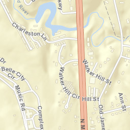 Cumberland Heights Tennessee Street Map