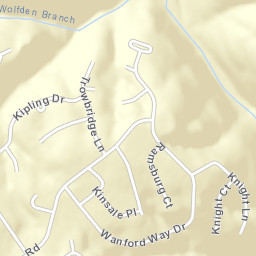 Windsor Bluff Tennessee Street Map