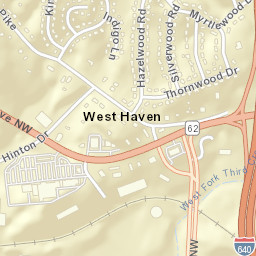 West Haven Tennessee Street Map