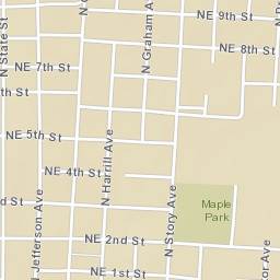 608 North Gertrude Avenue, Wagoner, OK Street Map