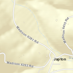 Japton Arkansas Street Map