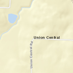 Union Central Tennessee Street Map