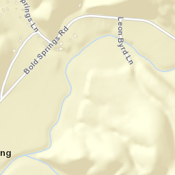 Bold Spring Tennessee Street Map