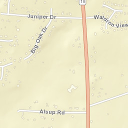 Juniper Acres Tennessee Street Map