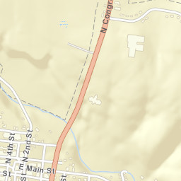 Smithville Tennessee Street Map