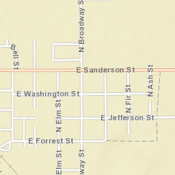 300-398 N Broadway Ave Crescent Street Map