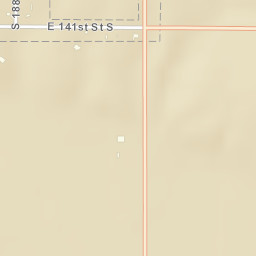 14100-14646 S 193rd E Ave Broken Arrow OK Street Map