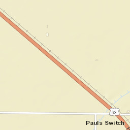 Pauls Switch Arkansas Street Map
