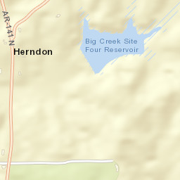 Herndon Arkansas Street Map