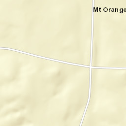 Mount Orange Tennessee Street Map