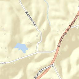 Tate Tennessee Street Map