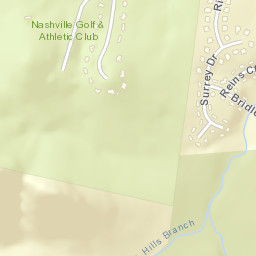 Crockett Springs Tennessee Street Map