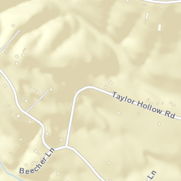 White Oak Forest Tennessee Street Map