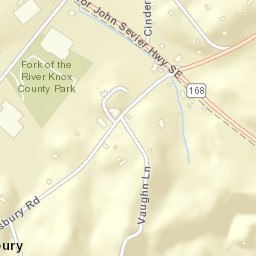 Marbledale Tennessee Street Map